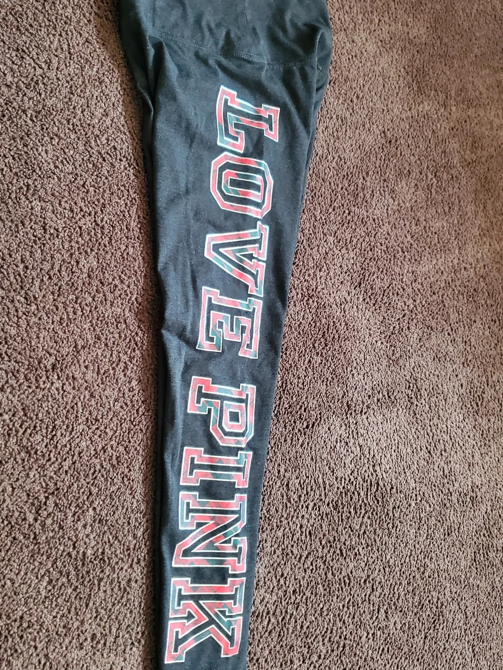 PINK Victorias Secret stretchy charcoal